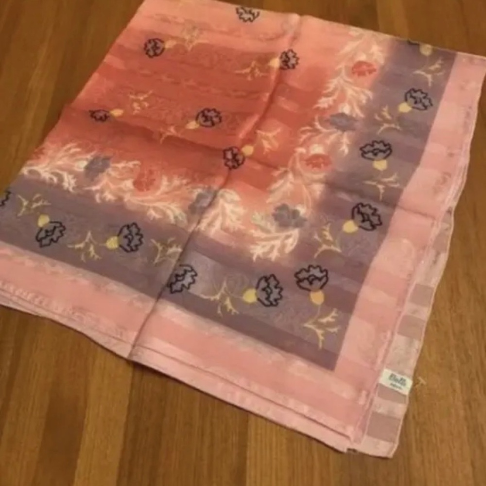 New Women's Square 40"x40" Scarf/Hijab/Shawl - Pink Purple